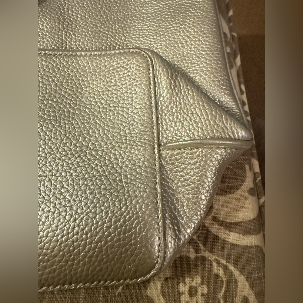 Tory Burch Silver Tote Bag - Picture 11 of 16